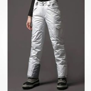 Stylish Women's Gray Snow Pants